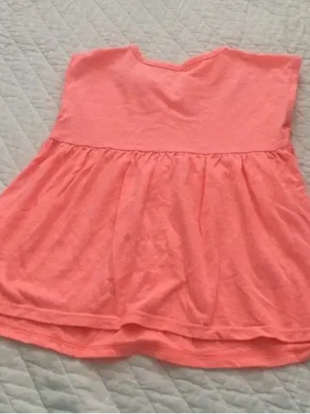 Girls' Coral Swing Dress - Brand Unspecified